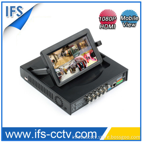 4CH HD 1080P Flexible LCD DVR (ISR-LCD304)